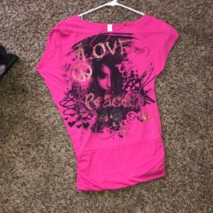 Pink top/ blouse